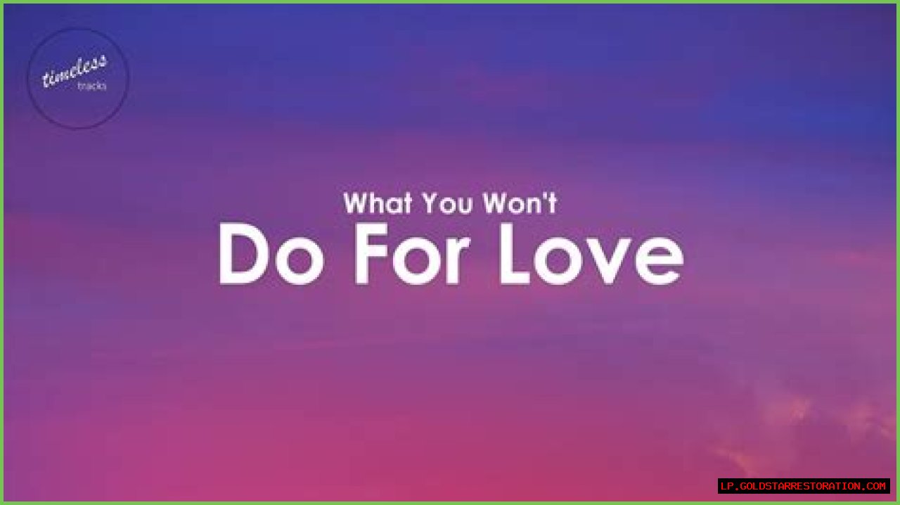 Unveil The Timeless Allure Of Bobby Caldwell's 'What You Won't Do For Love'